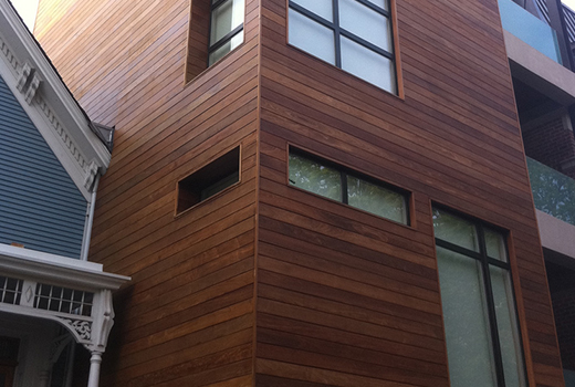 Picture of siding rainscreen